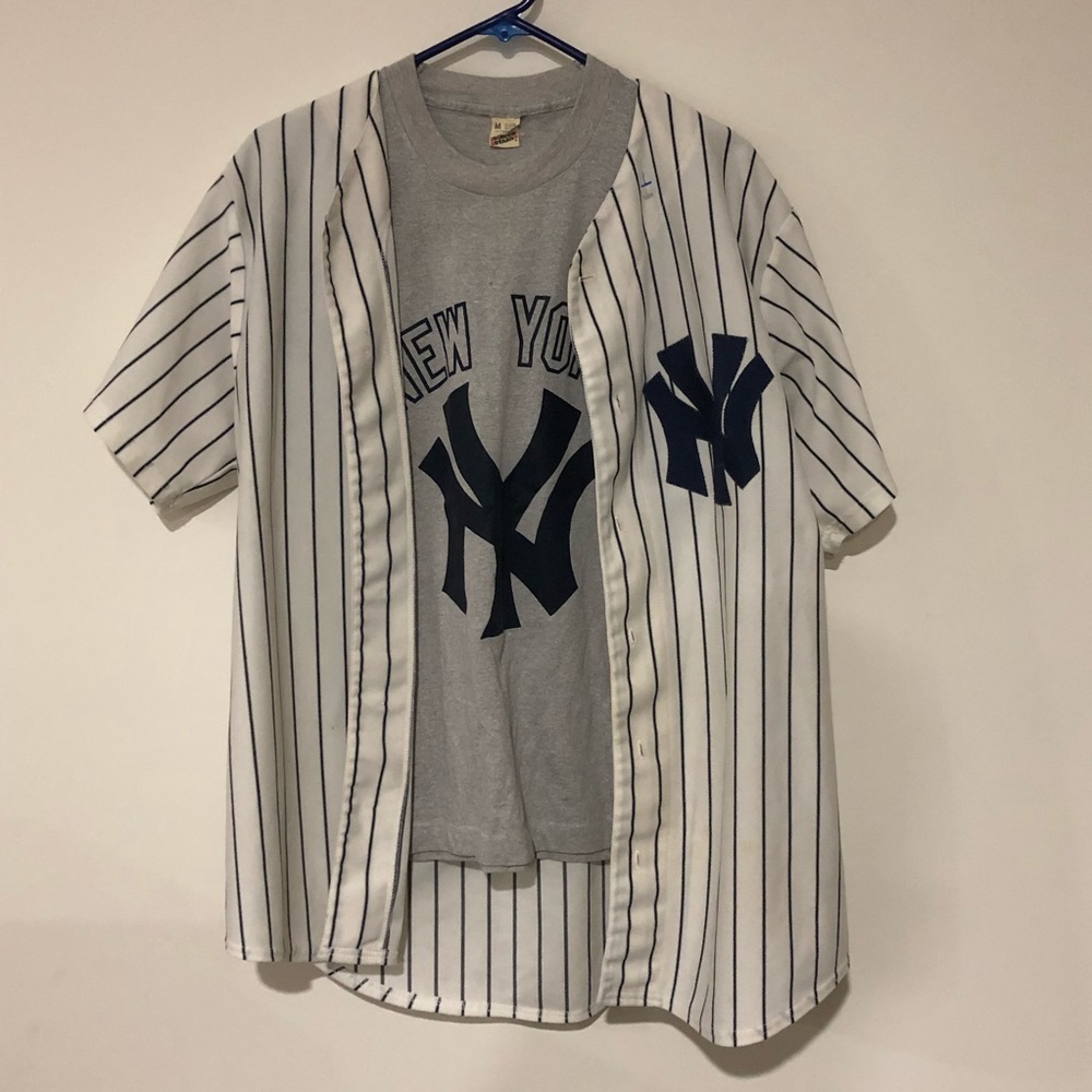 New York Yankees Vintage Baseball Jersey #33 - Picture 4 of 7